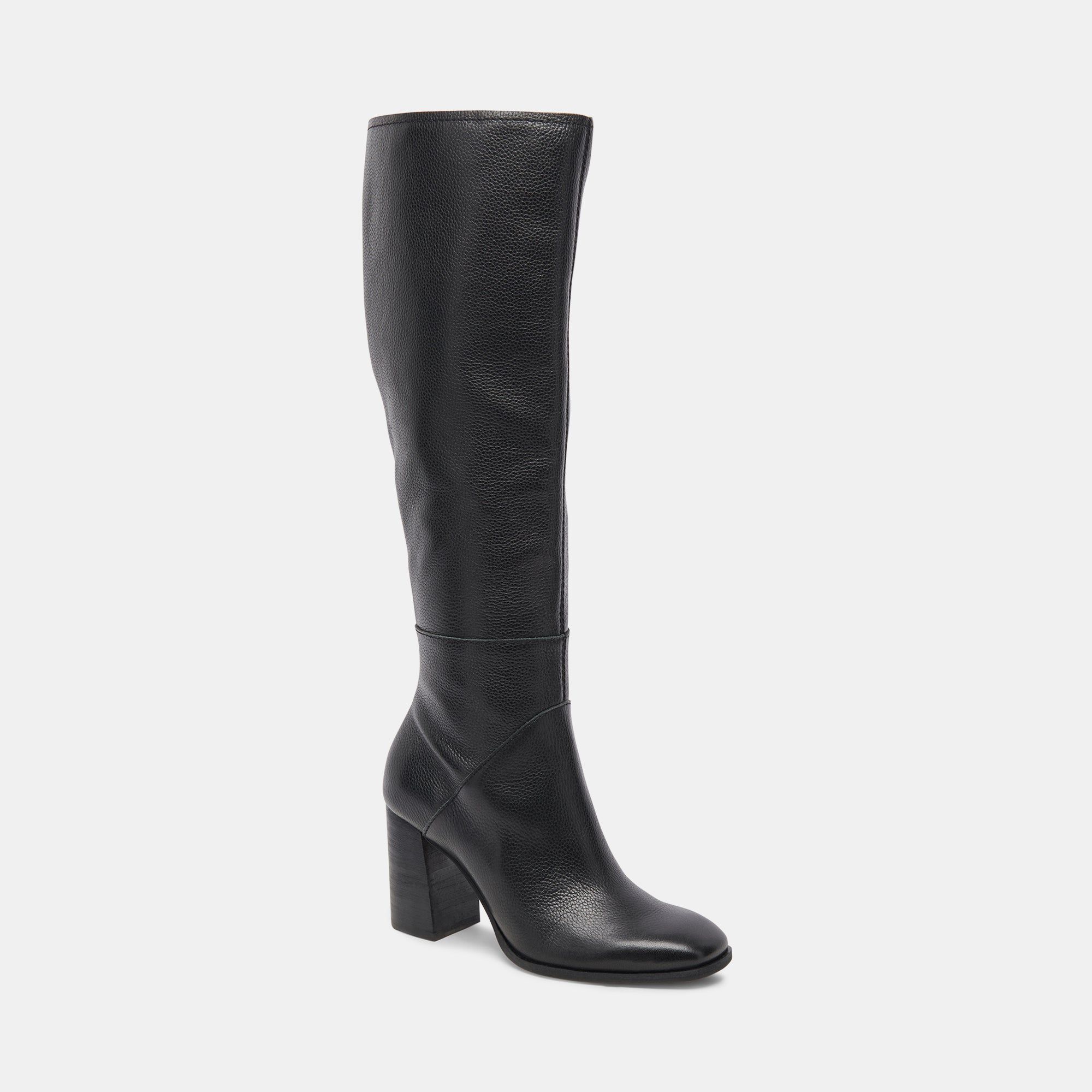 FYNN EXTENDED CALF BOOTS ONYX LEATHER sold by Dolce Vita product image thumbnail 2
