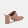 PAREZ MULES CAFE LEATHER sold by Dolce Vita