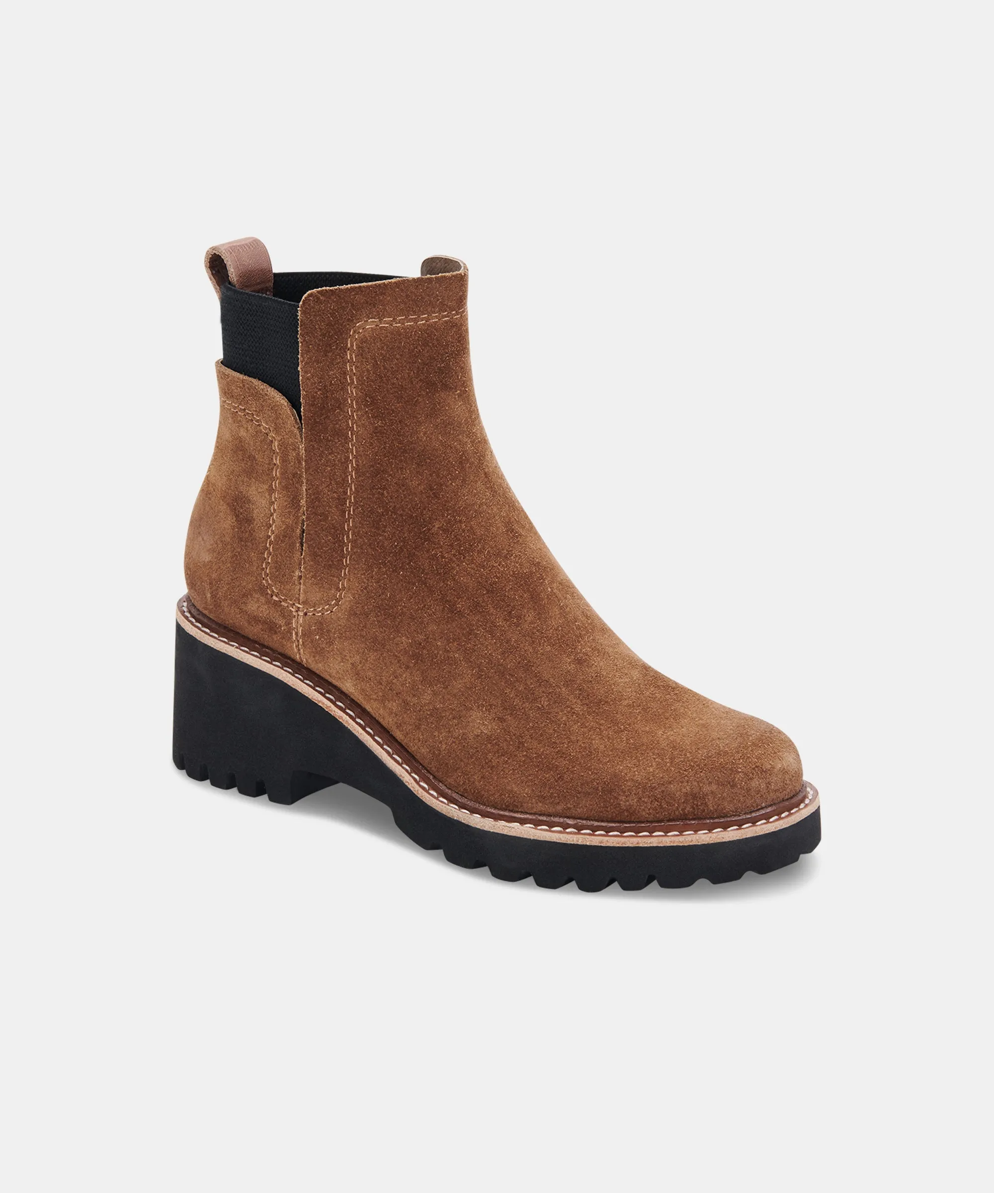 HUEY H2O BOOTS IN DK BROWN SUEDE - re:vita sold by Dolce Vita product image thumbnail 3