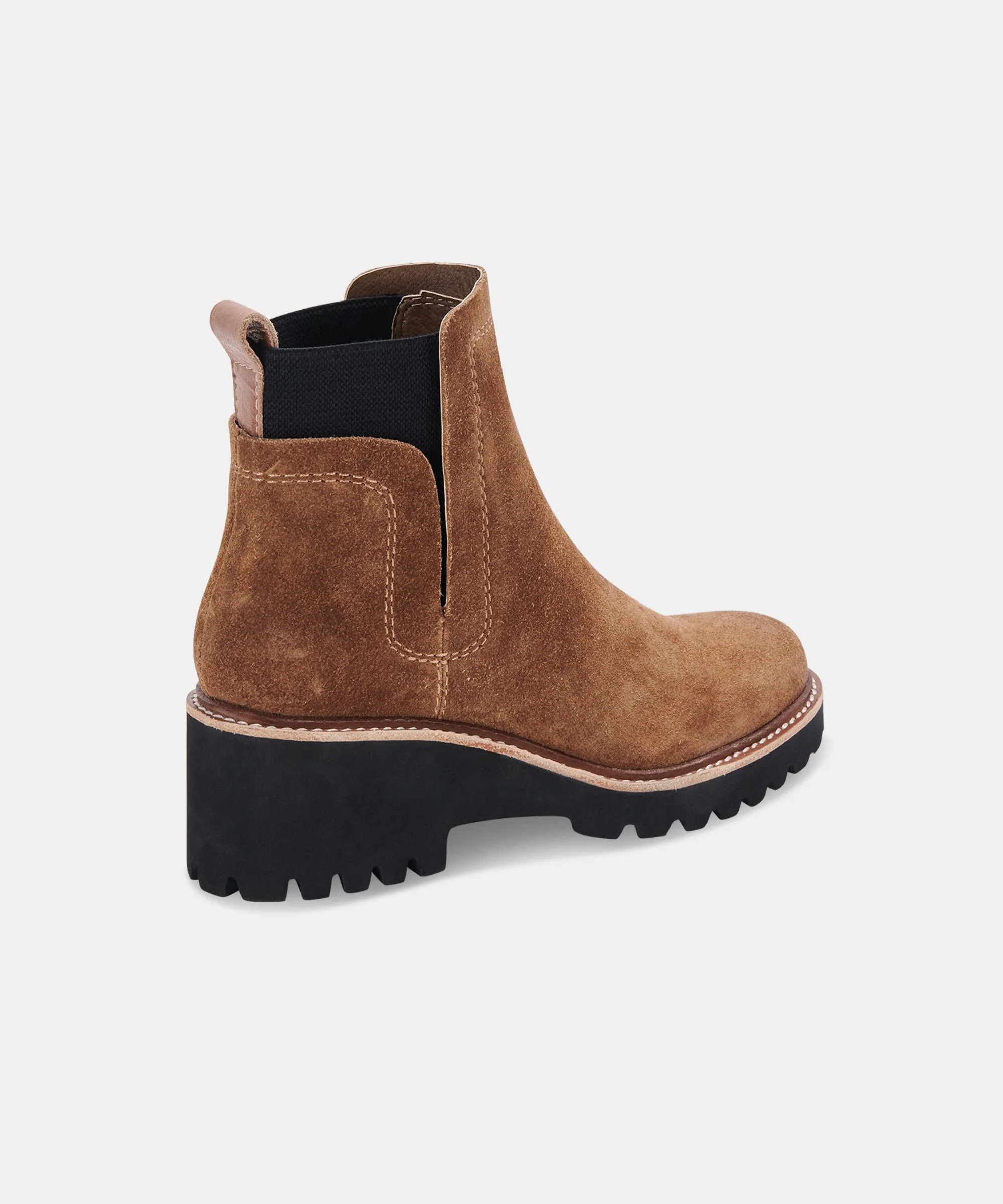 HUEY H2O BOOTS IN DK BROWN SUEDE - re:vita sold by Dolce Vita product image thumbnail 4