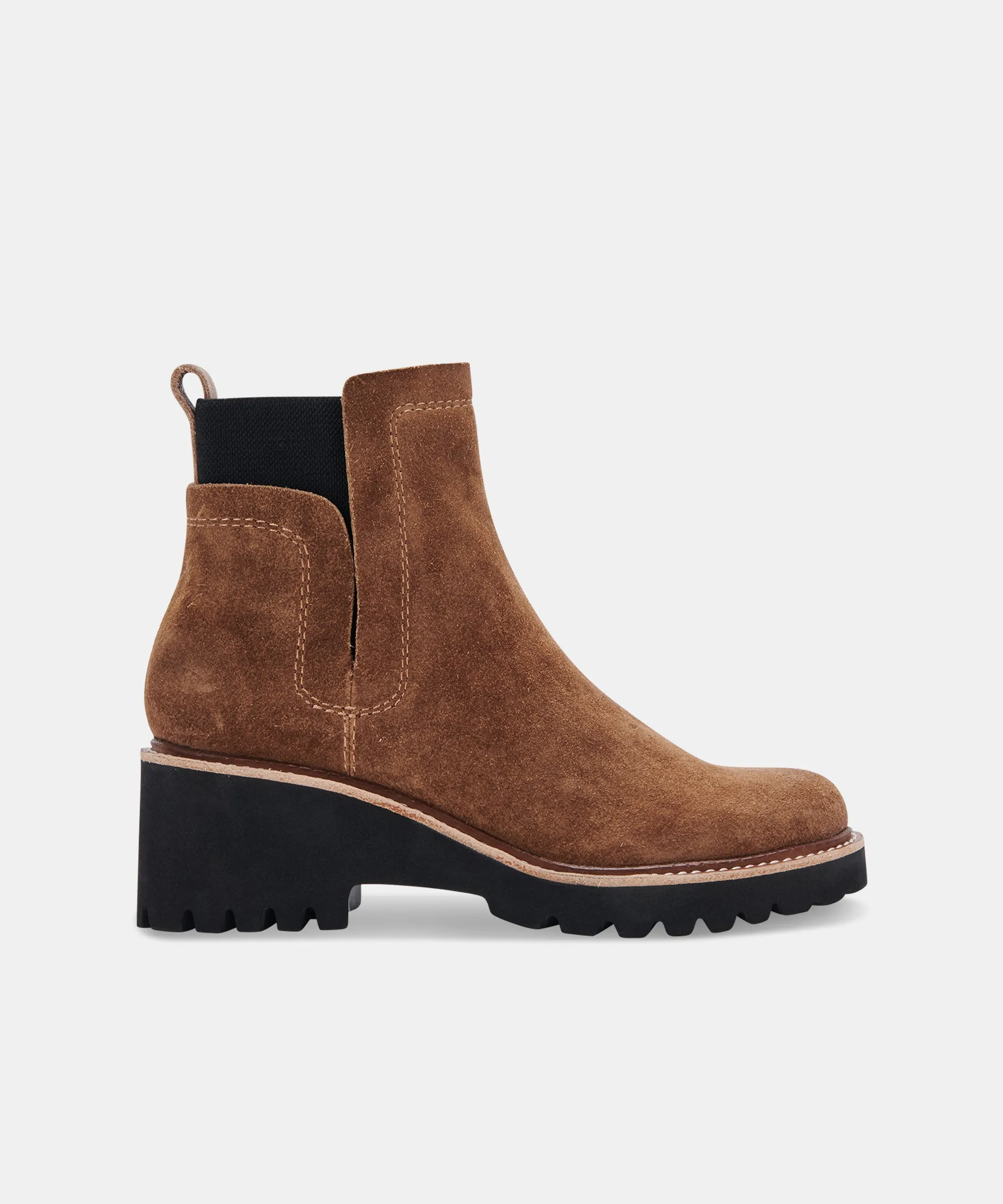 HUEY H2O BOOTS IN DK BROWN SUEDE - re:vita sold by Dolce Vita