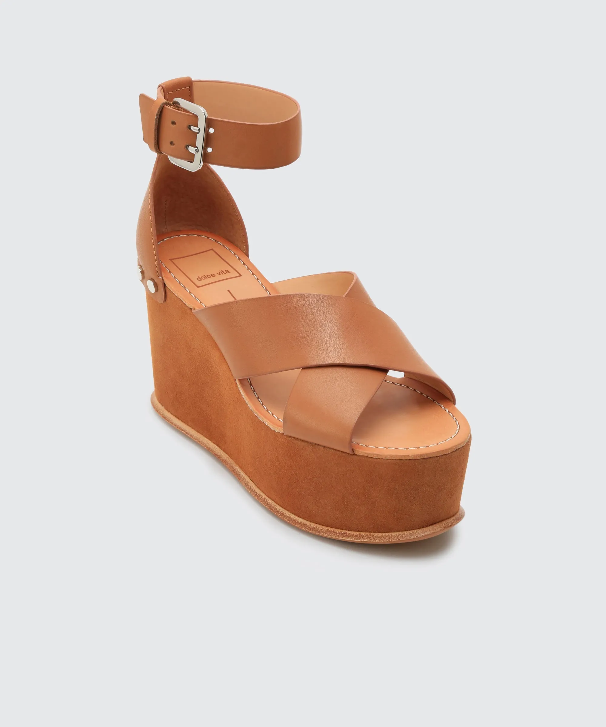 DALRAE WEDGES CARAMEL - re:vita sold by Dolce Vita product image thumbnail 2