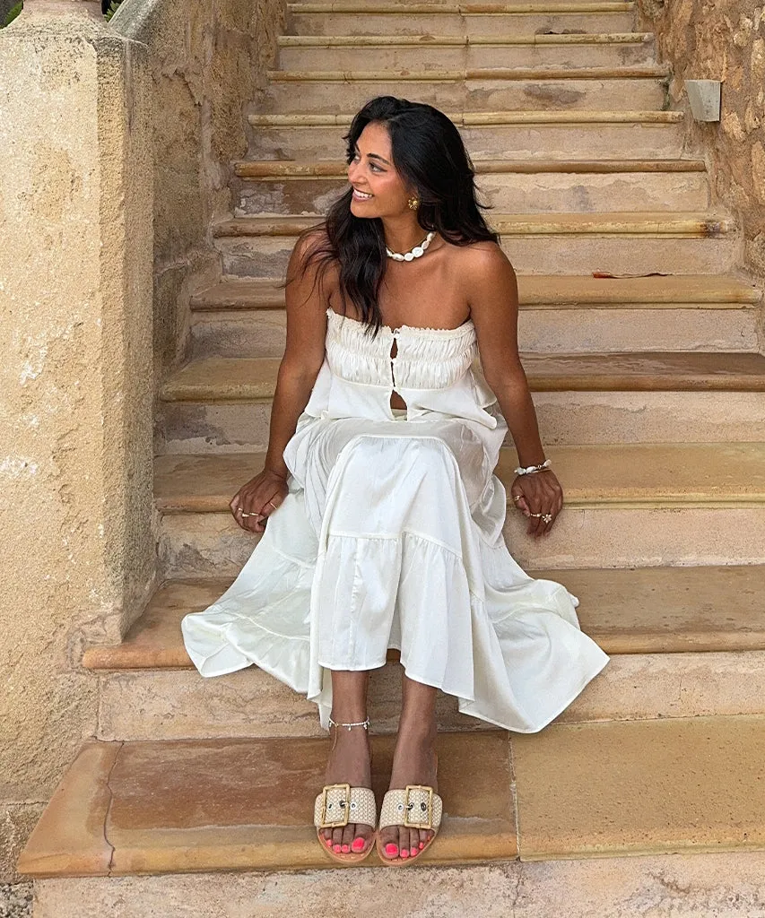 DASA SANDALS WHITE NATURAL RAFFIA sold by Dolce Vita product image thumbnail 2