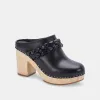 HILA HEELS BLACK LEATHER sold by Dolce Vita