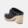 HILA HEELS BLACK LEATHER sold by Dolce Vita