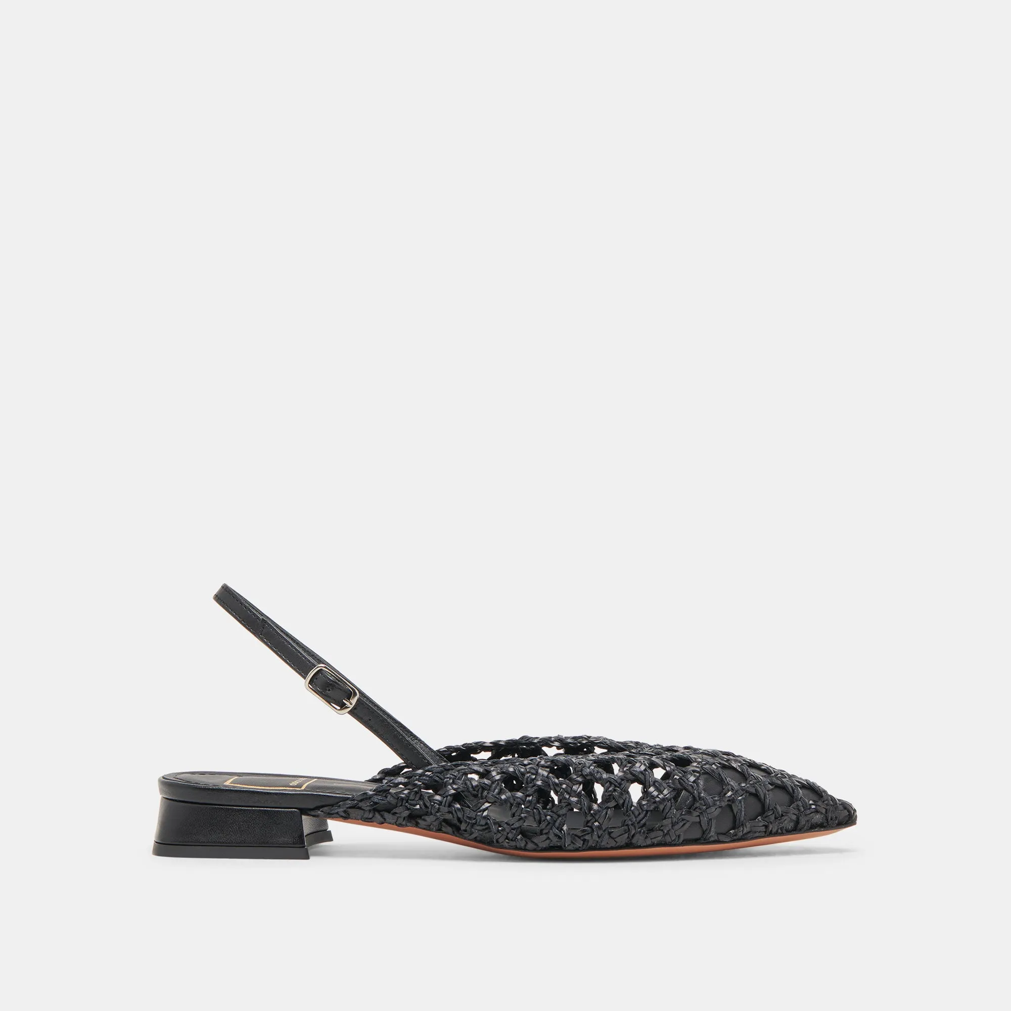 CYNDI FLATS BLACK WOVEN sold by Dolce Vita