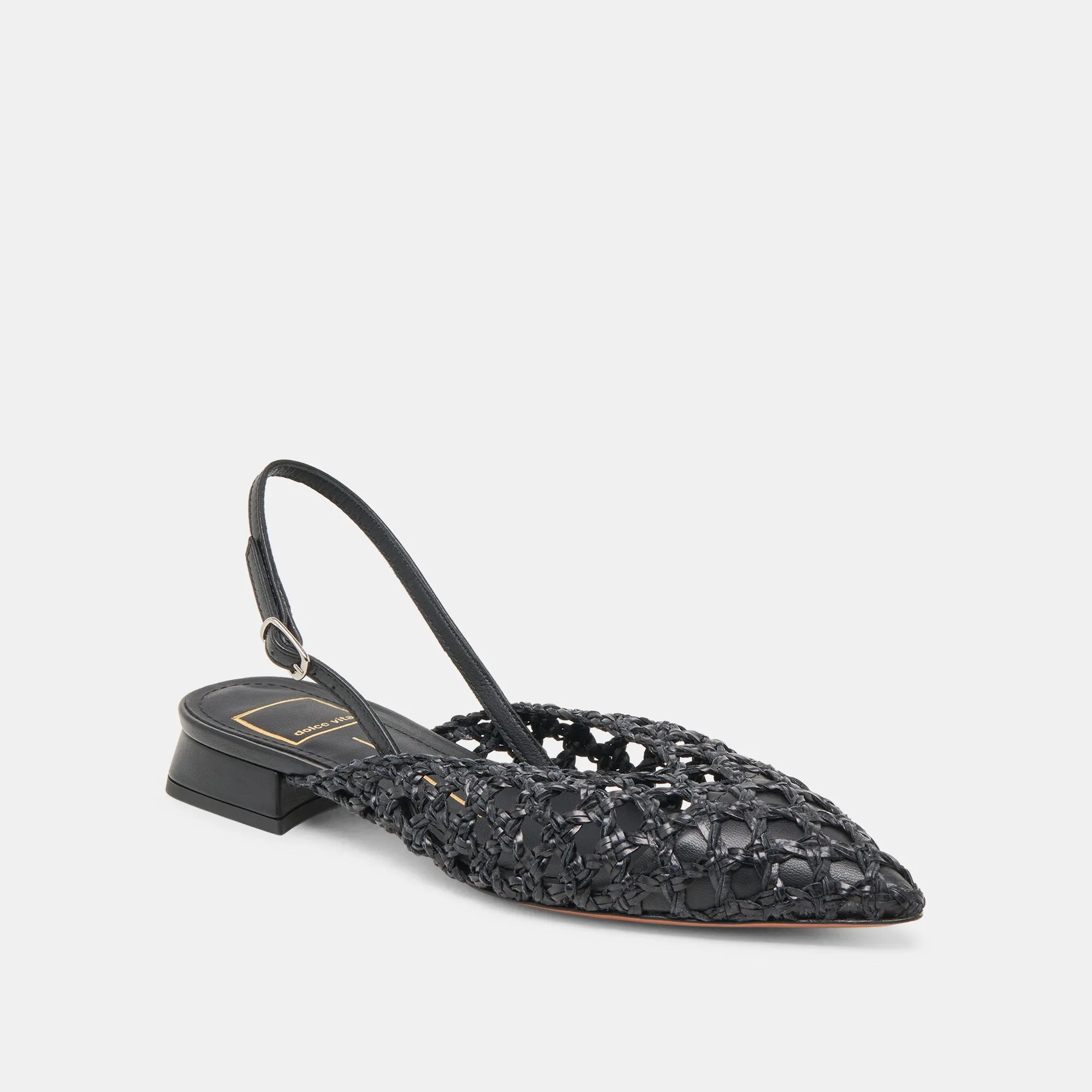CYNDI FLATS BLACK WOVEN sold by Dolce Vita product image thumbnail 2