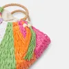 ESTELLE HANDBAG MULTI RAFFIA sold by Dolce Vita