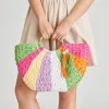 ESTELLE HANDBAG MULTI RAFFIA sold by Dolce Vita