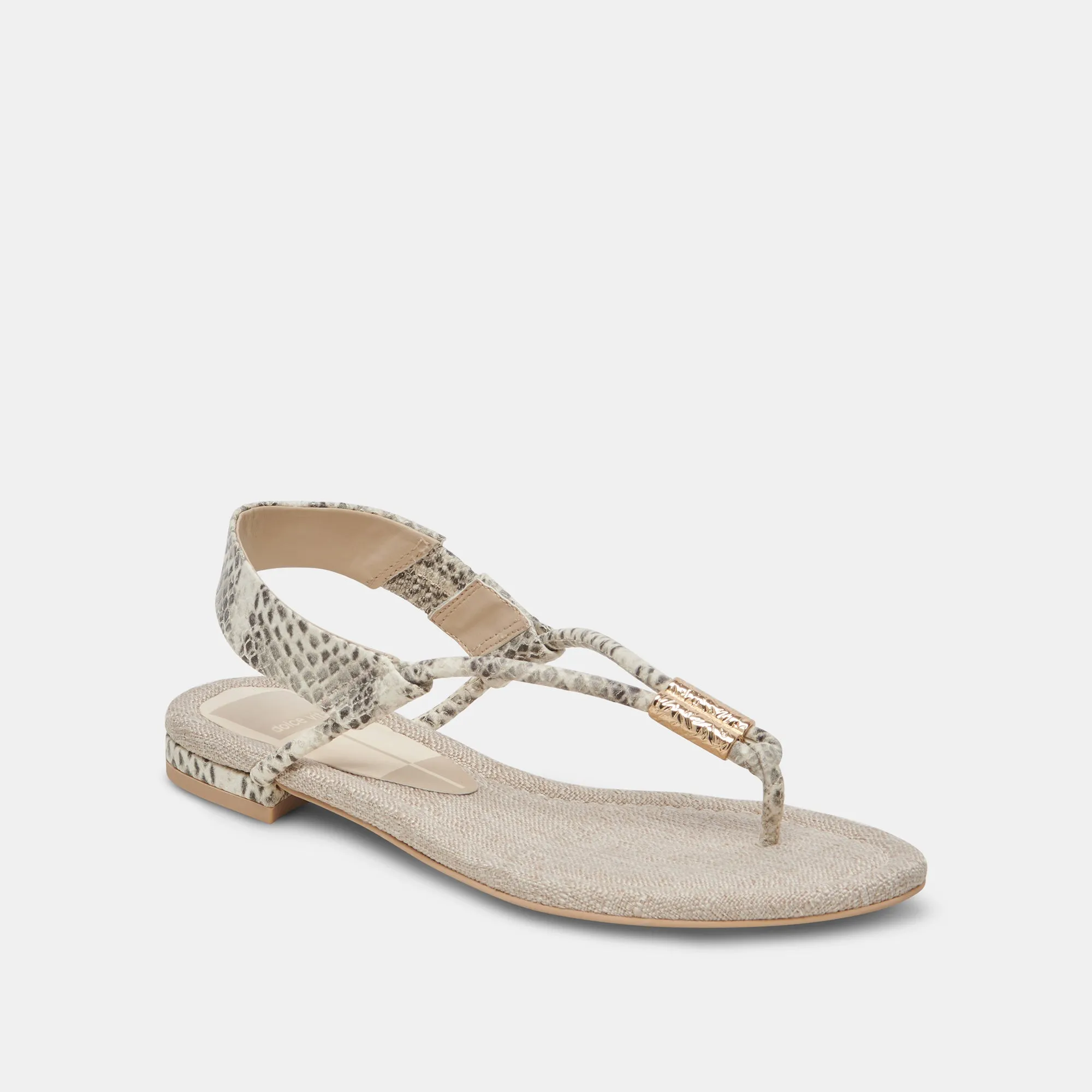 BACEY SANDALS GREY WHITE EMBOSSED STELLA sold by Dolce Vita product image thumbnail 2