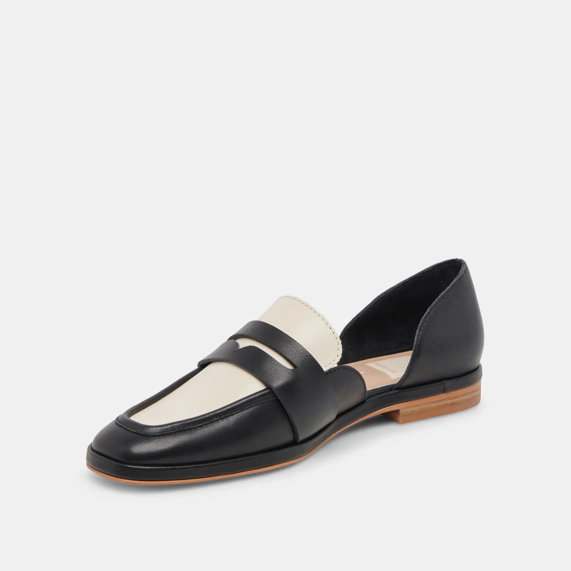 MOYRA FLATS BLACK WHITE LEATHER sold by Dolce Vita product image thumbnail 4