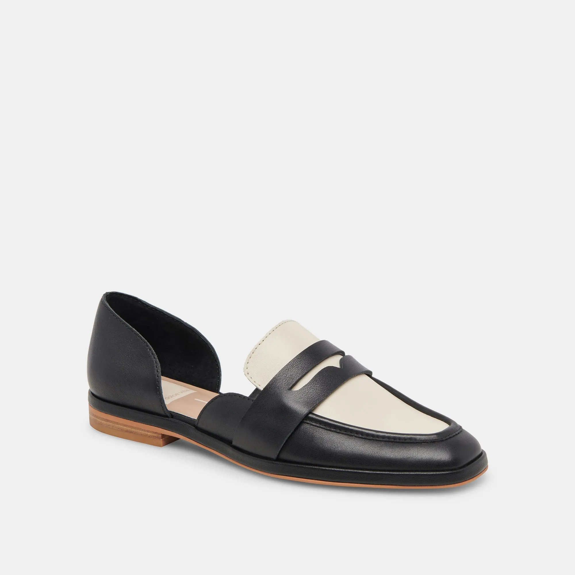 MOYRA FLATS BLACK WHITE LEATHER sold by Dolce Vita product image thumbnail 2