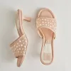 MEEZA PEARL HEELS BLUSH MESH sold by Dolce Vita