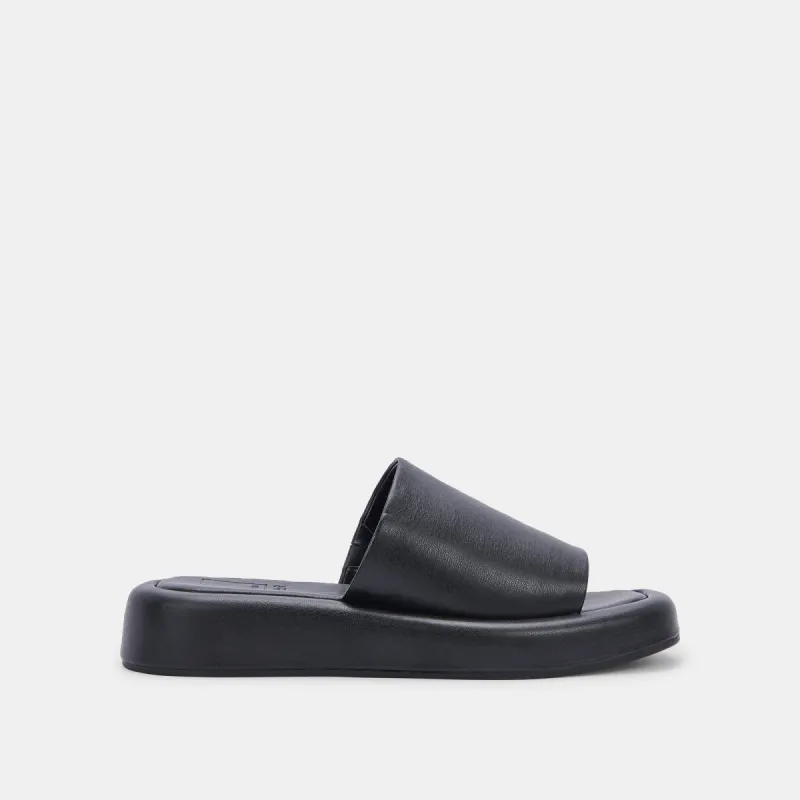 ROSCO SANDALS BLACK STELLA re:vita sold by Dolce Vita