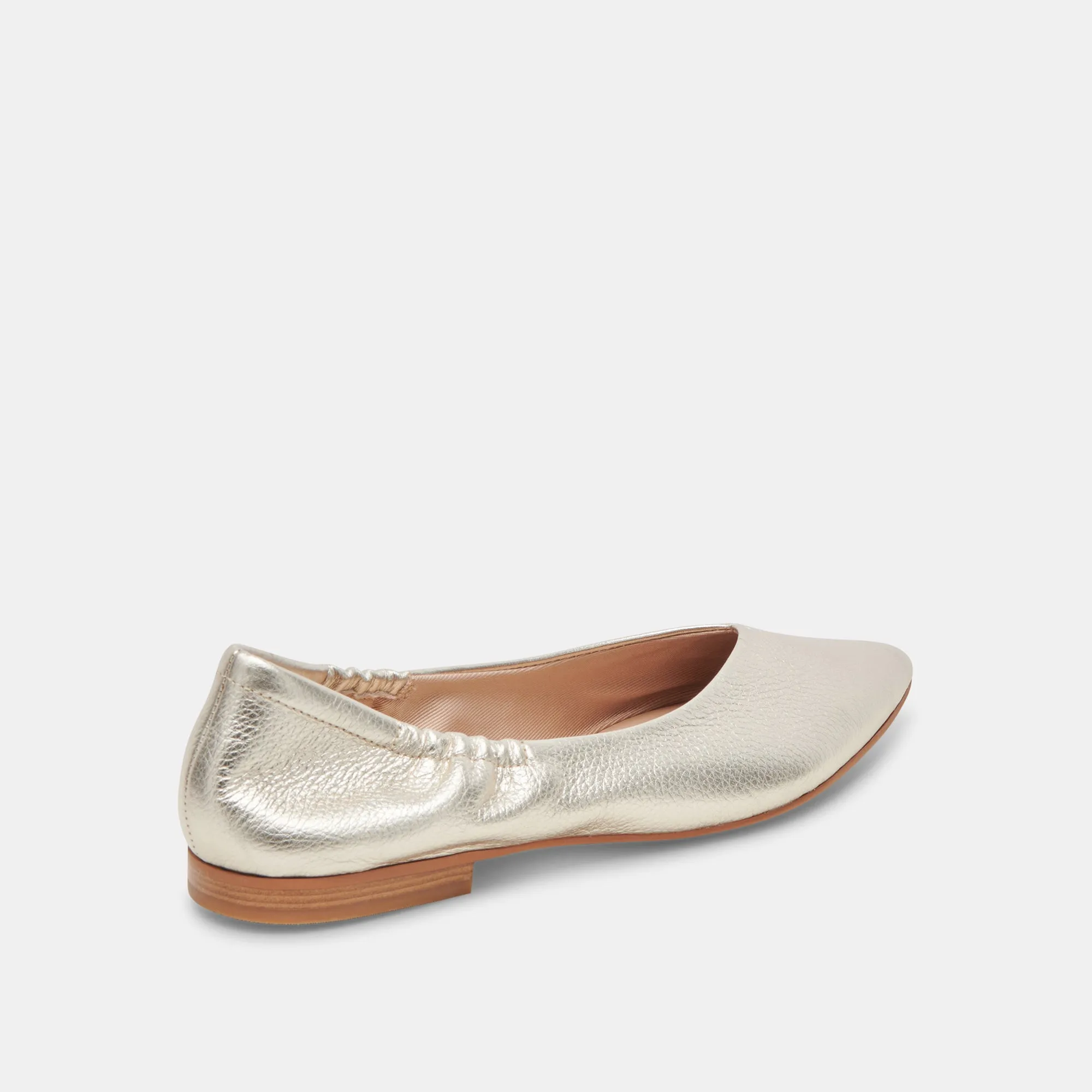 NADAV BALLET FLATS PLATINUM METALLIC LEATHER sold by Dolce Vita product image thumbnail 4