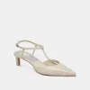 LAVON HEELS IVORY LEATHER sold by Dolce Vita