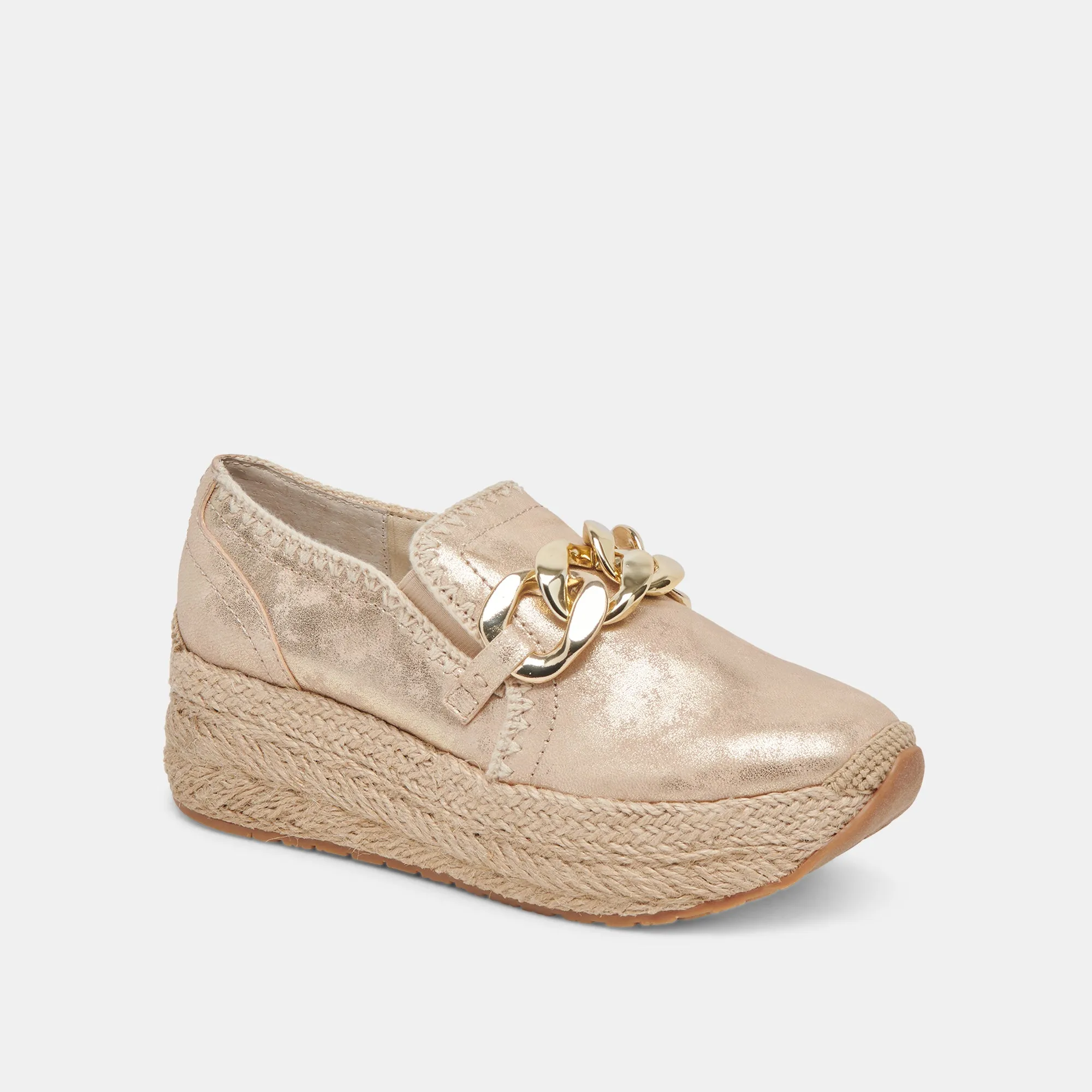 JHENEE ESPADRILLE SNEAKERS LIGHT GOLD NUBUCK sold by Dolce Vita product image thumbnail 3