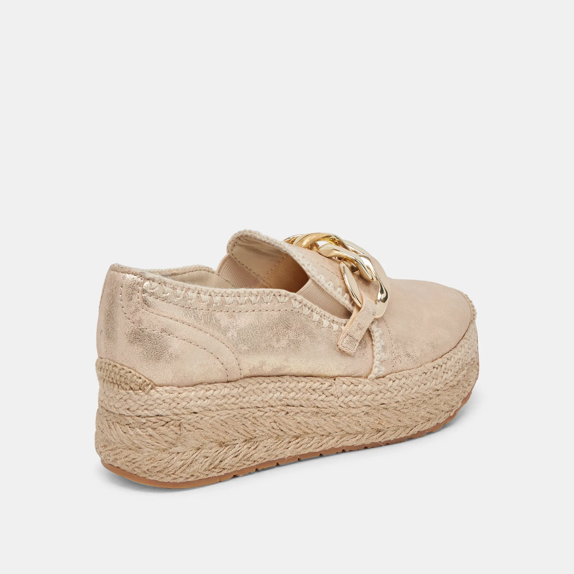 JHENEE ESPADRILLE SNEAKERS LIGHT GOLD NUBUCK sold by Dolce Vita product image thumbnail 5