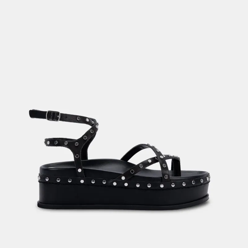 WELMA SANDALS IN BLACK - re:vita sold by Dolce Vita