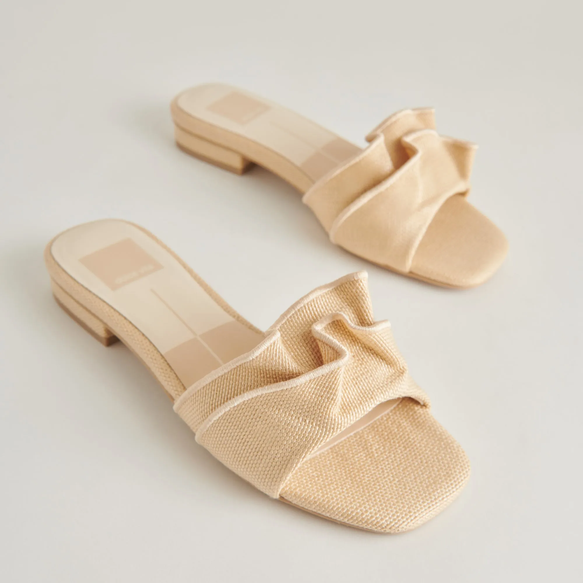 ALUMNI SANDALS NATURAL RAFFIA sold by Dolce Vita