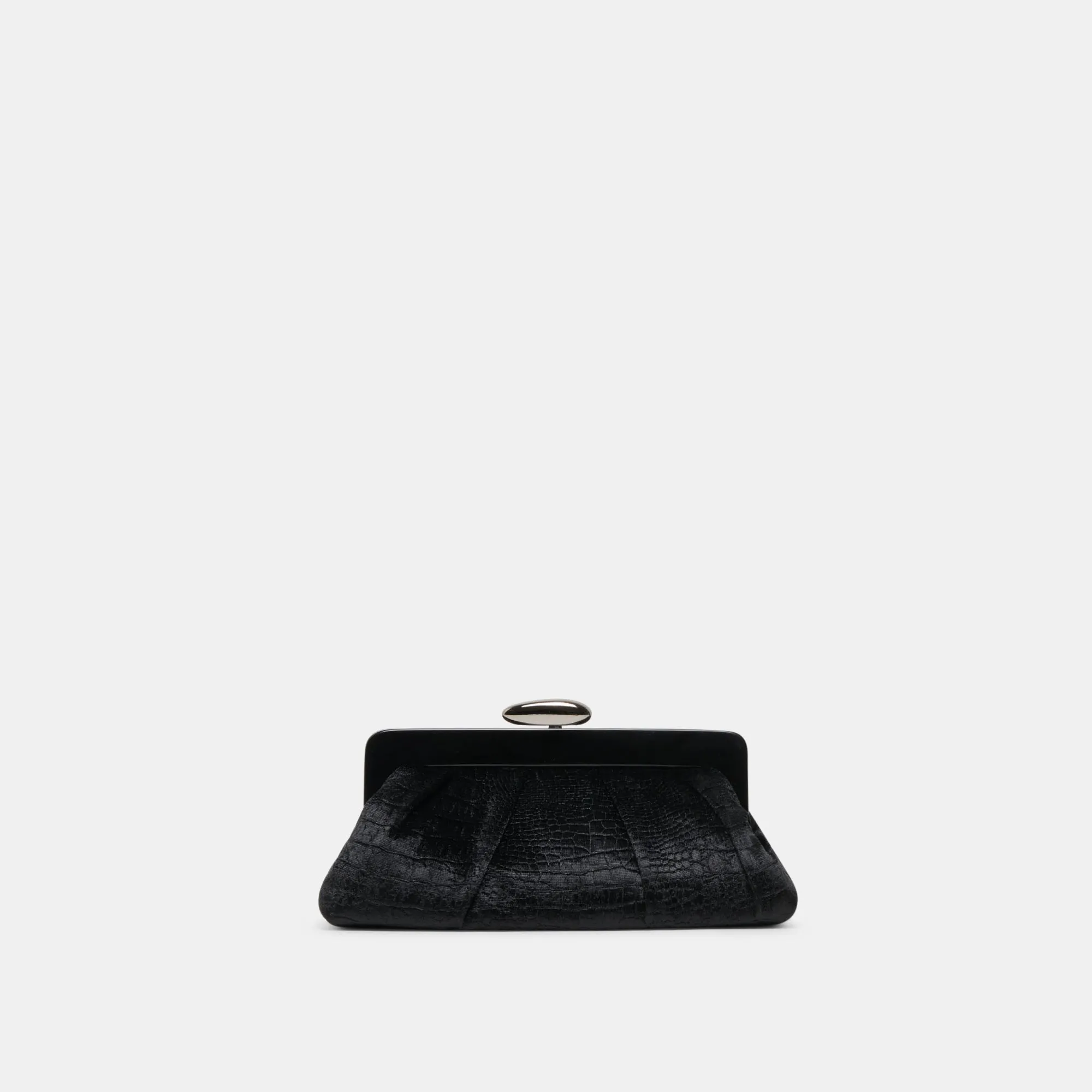 DANNY CLUTCH BLACK VELVET sold by Dolce Vita