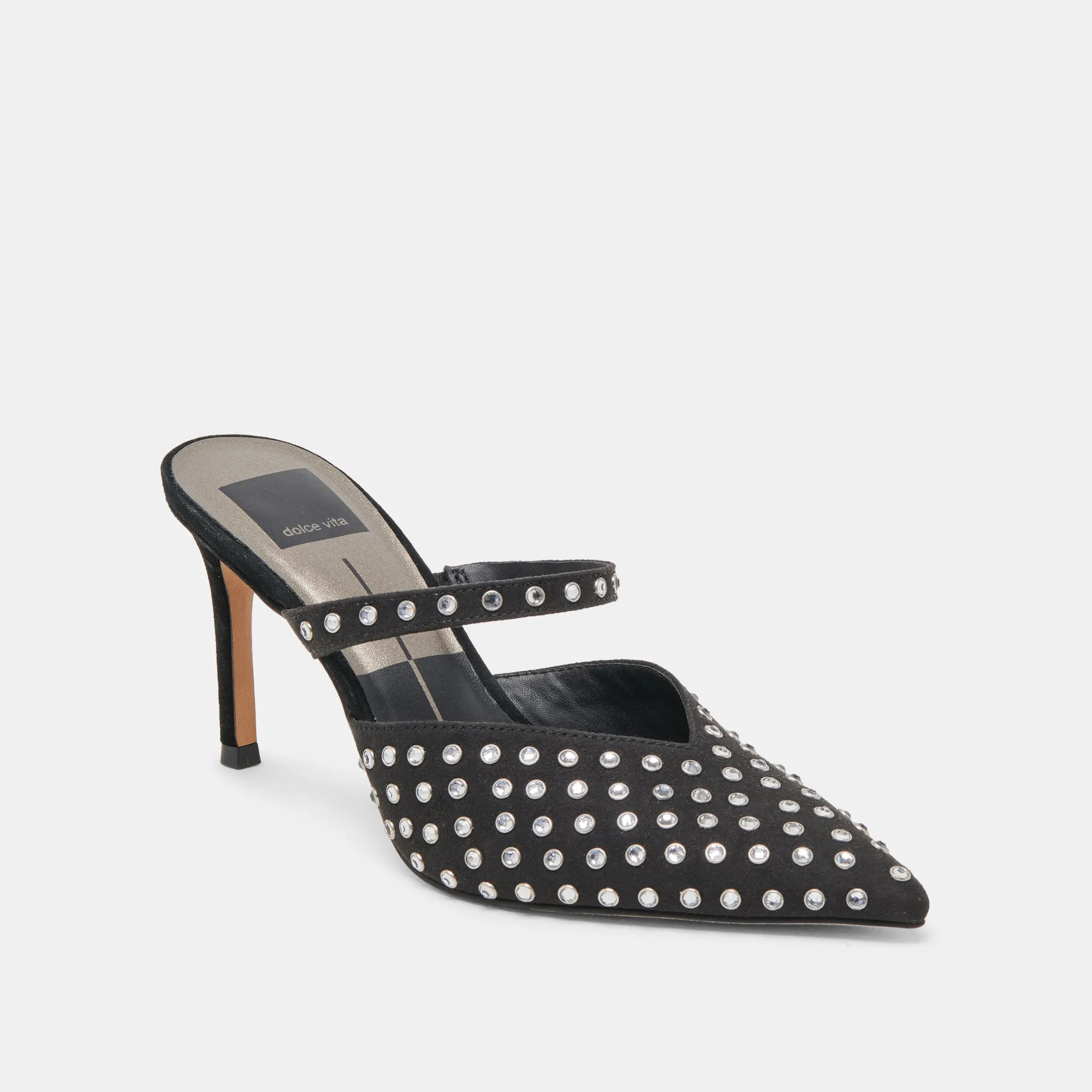 KANIKA CRYSTAL STUD HEELS BLACK CRYSTAL sold by Dolce Vita product image thumbnail 2