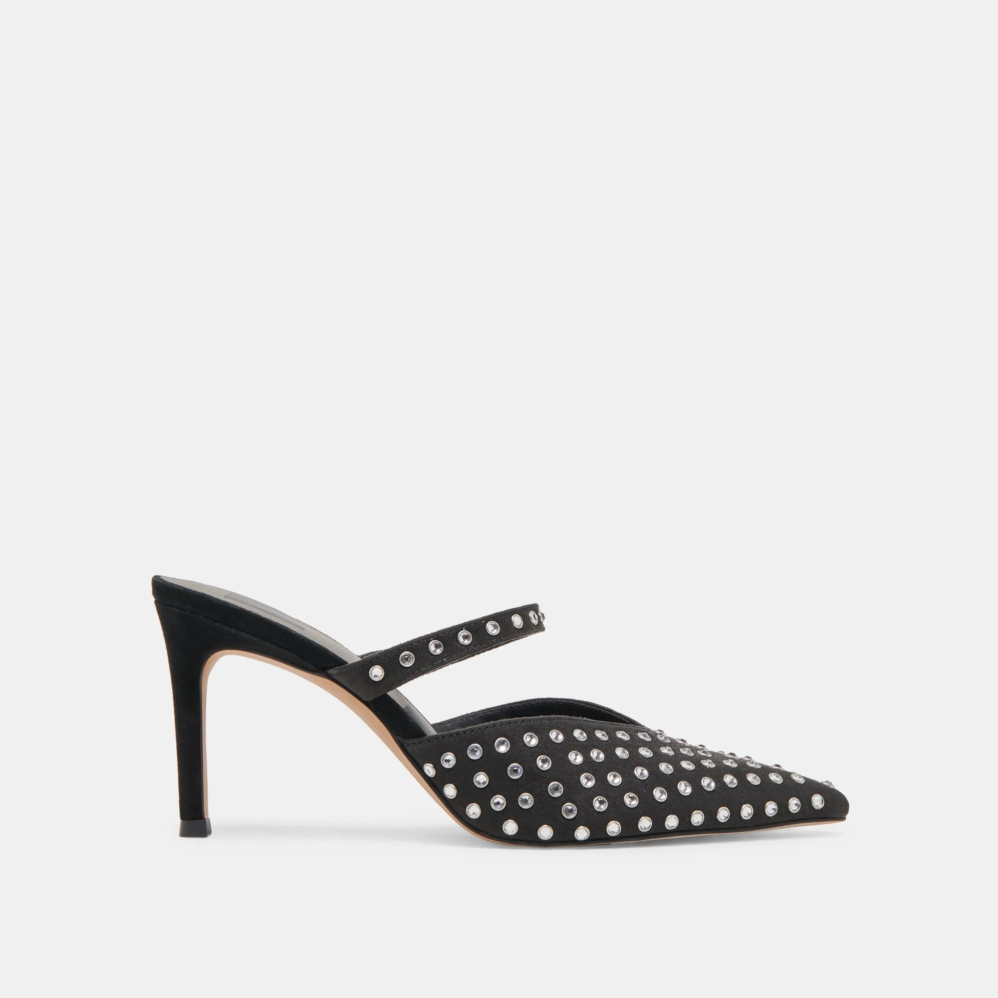 KANIKA CRYSTAL STUD HEELS BLACK CRYSTAL sold by Dolce Vita