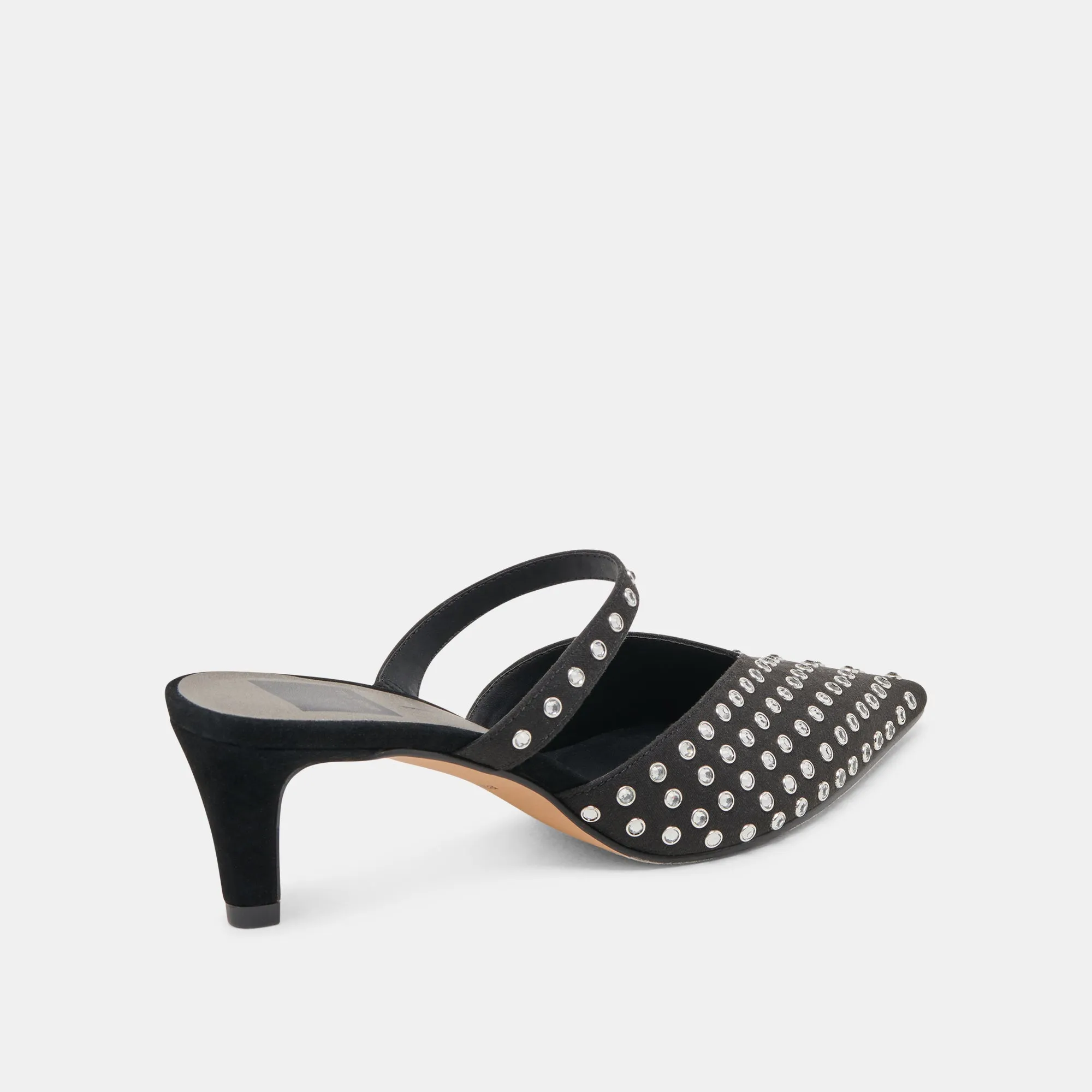 KANIKA MID CRYSTAL STUD HEELS BLACK CRYSTAL sold by Dolce Vita product image thumbnail 3