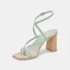 PAROO HEELS MINT LEATHER - re:vita sold by Dolce Vita