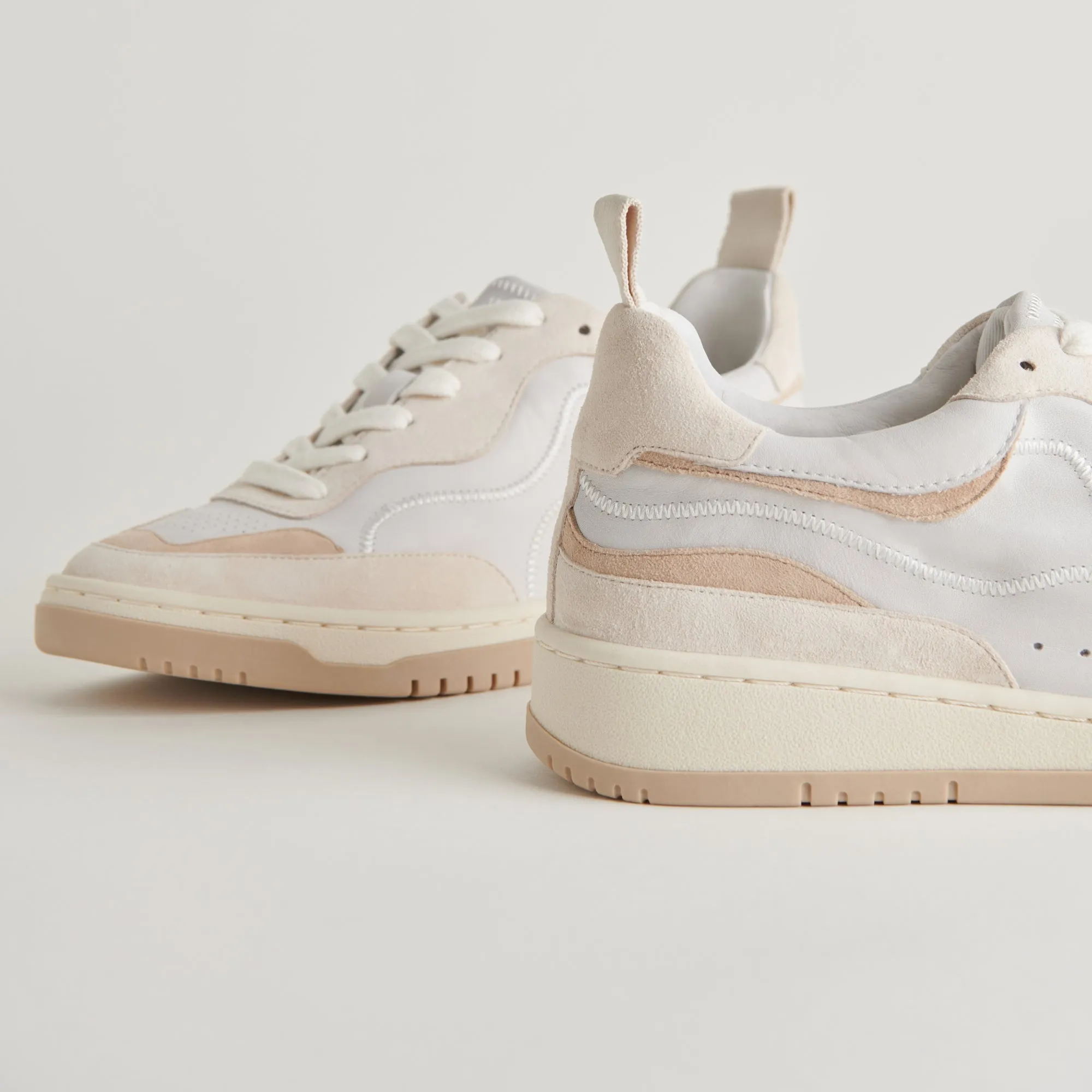 ADELLA SNEAKERS WHITE DUNE LEATHER - re:vita sold by Dolce Vita product image thumbnail 2