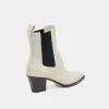 SHADIE H2O BOOTIES IVORY CRINKLE PATENT sold by Dolce Vita