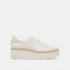 TWAIN SNEAKERS WHITE LEATHER sold by Dolce Vita