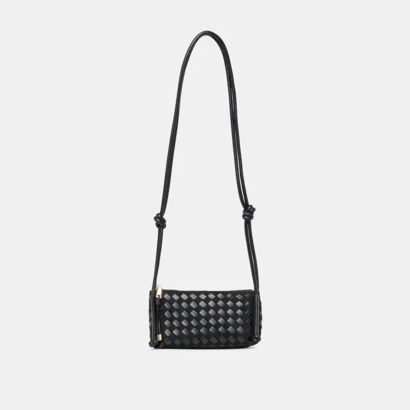 MERYL CROSSBODY BLACK WOVEN STELLA sold by Dolce Vita
