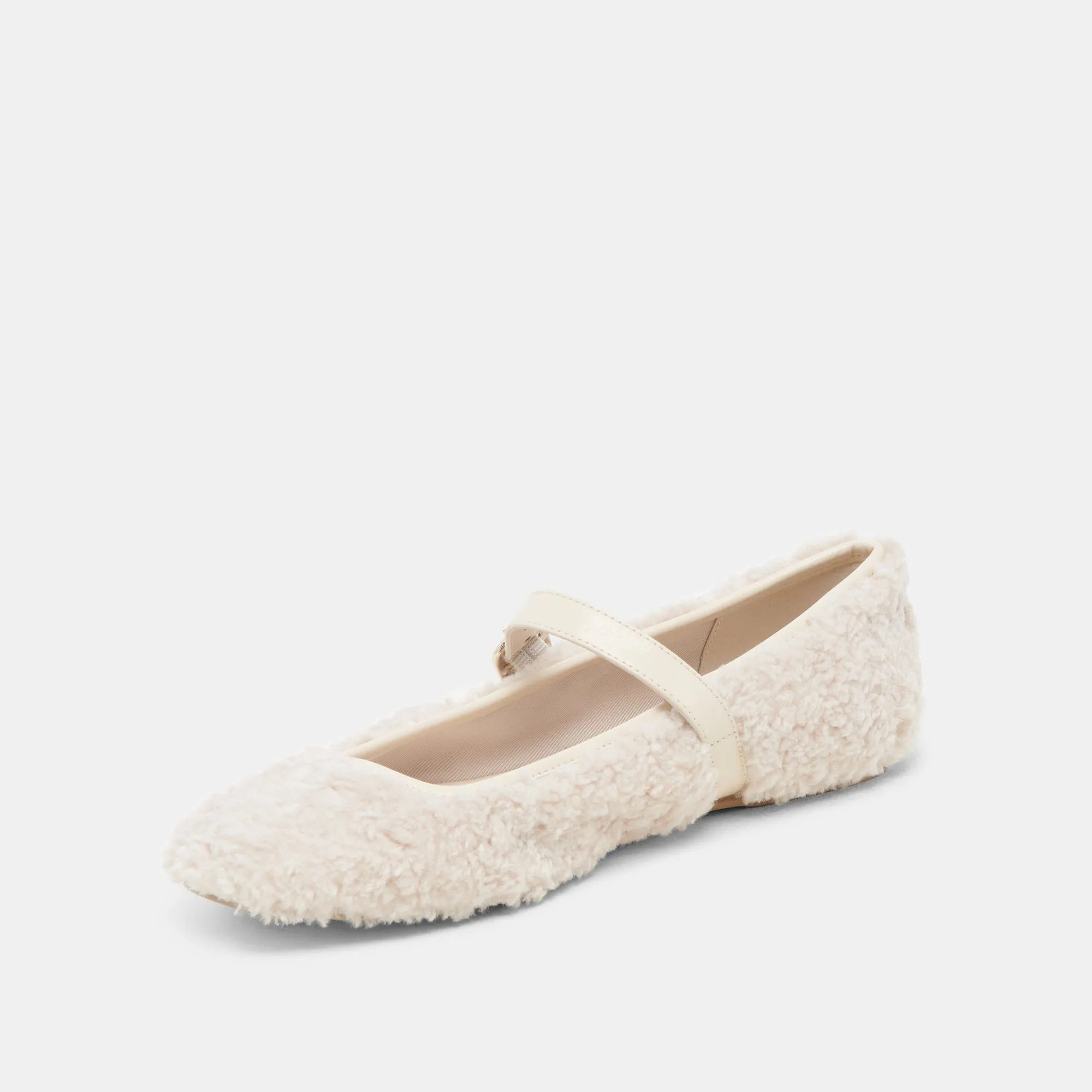 RODNI PLUSH BALLET FLATS CREME PLUSH sold by Dolce Vita product image thumbnail 4