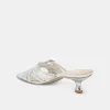 BRYANT HEELS SILVER DISTRESSED LEATHER sold by Dolce Vita