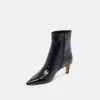SONDRA BOOTIES NOIR EMBOSSED LEATHER sold by Dolce Vita