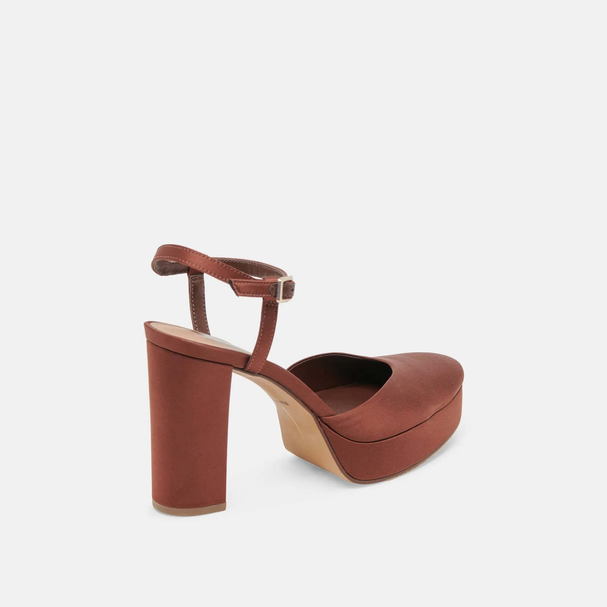 CLAUD HEELS CHOCOLATE SATIN sold by Dolce Vita product image thumbnail 3