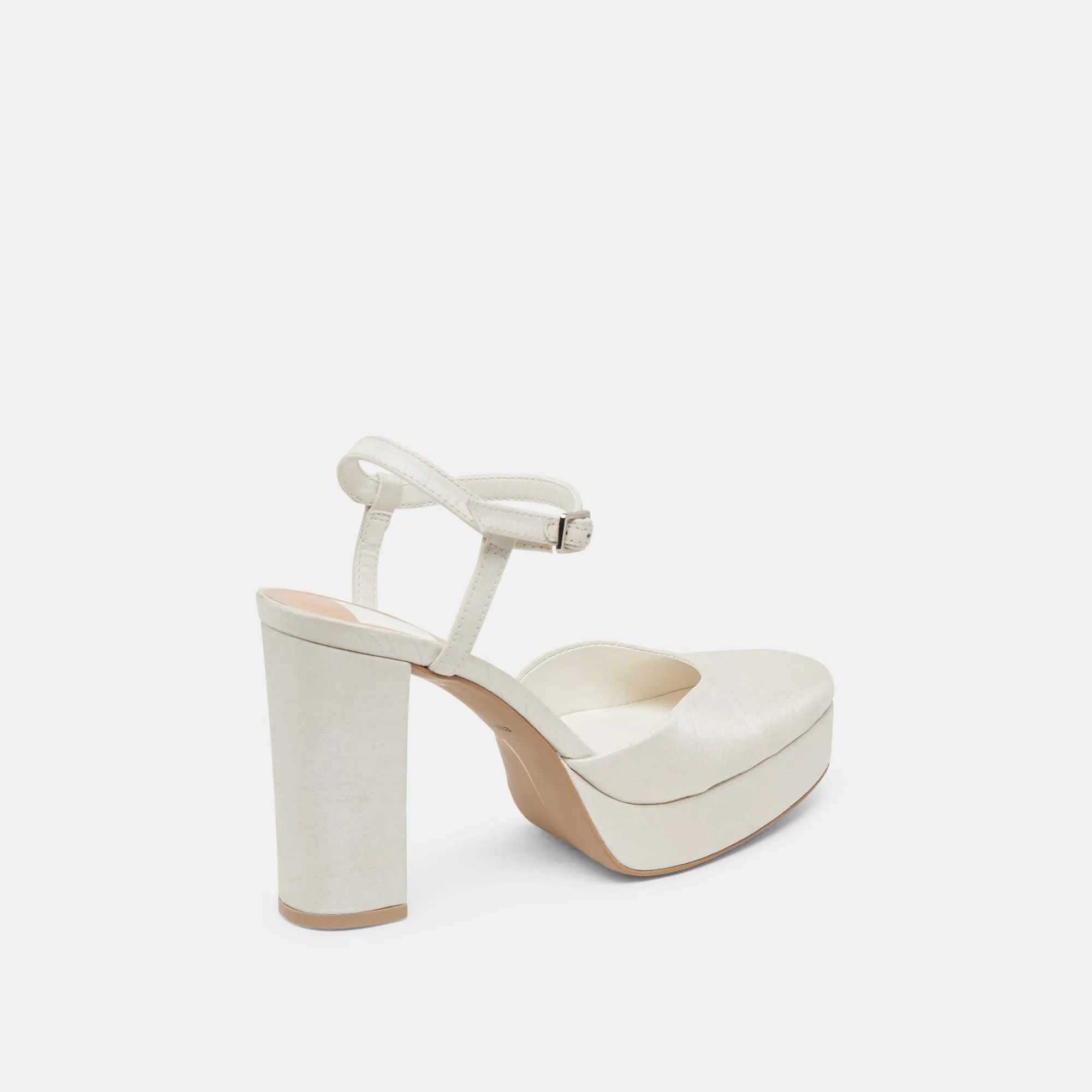 CLAUD HEELS WHITE SATIN sold by Dolce Vita product image thumbnail 3