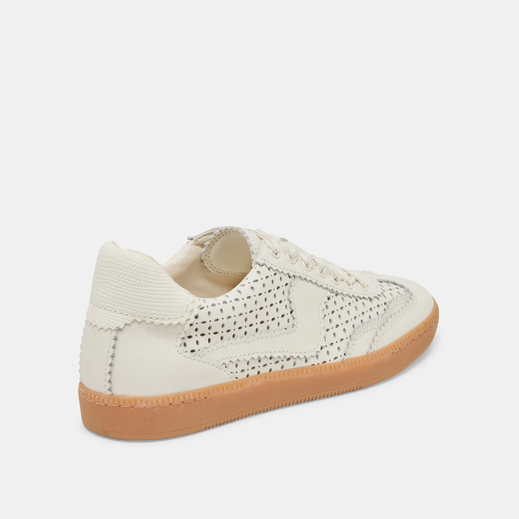 NOTICE EYELET PERF SNEAKERS WHITE LEATHER sold by Dolce Vita product image thumbnail 3