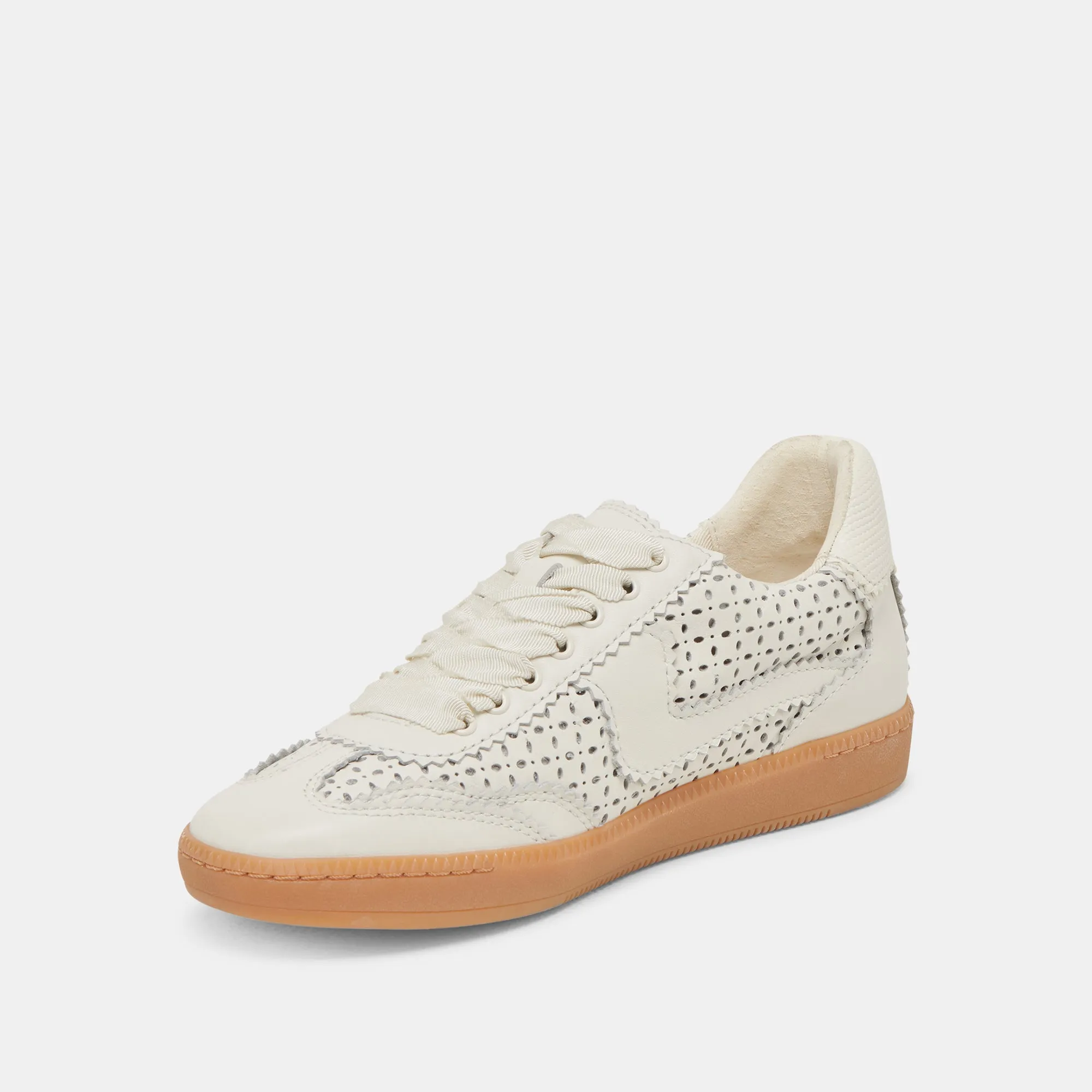 NOTICE EYELET PERF SNEAKERS WHITE LEATHER sold by Dolce Vita product image thumbnail 4