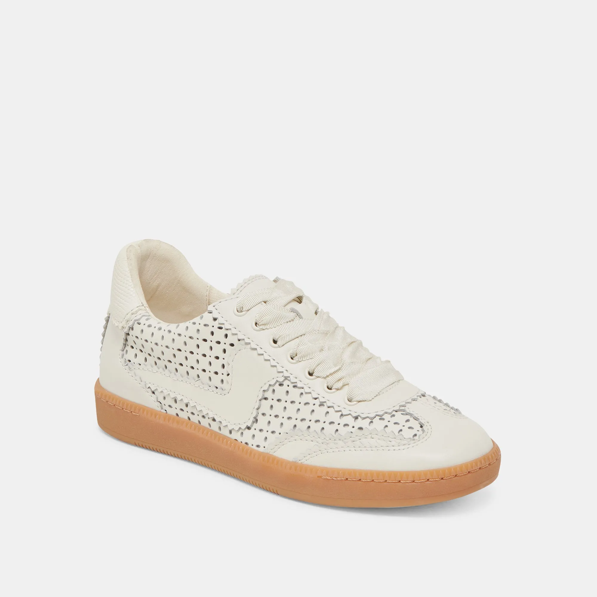 NOTICE EYELET PERF SNEAKERS WHITE LEATHER sold by Dolce Vita product image thumbnail 2
