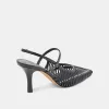 HENSAL HEELS MIDNIGHT CRINKLE PATENT sold by Dolce Vita