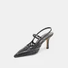 HENSAL HEELS MIDNIGHT CRINKLE PATENT sold by Dolce Vita