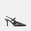 HENSAL HEELS MIDNIGHT CRINKLE PATENT sold by Dolce Vita
