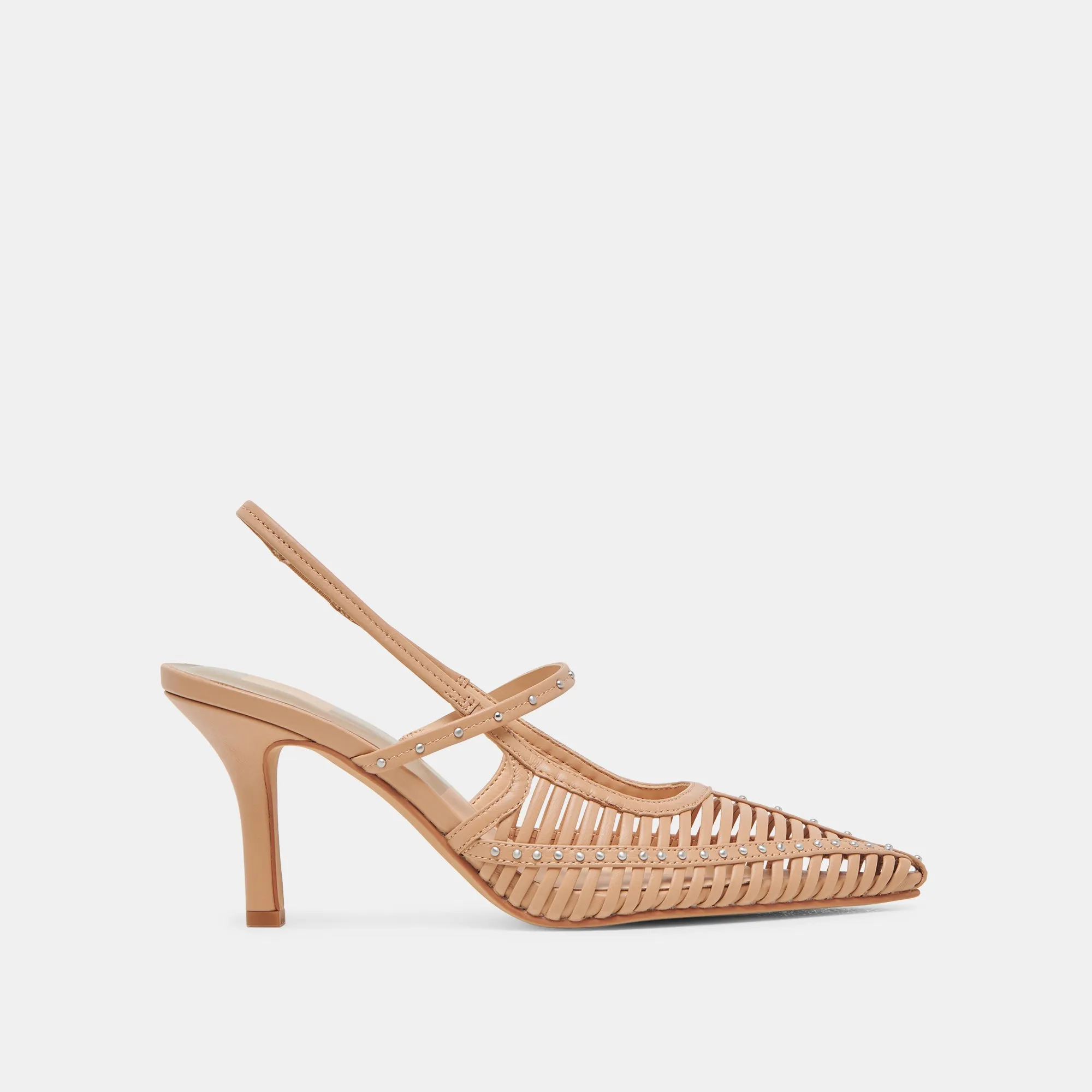 HENSAL HEELS CAFE LEATHER sold by Dolce Vita