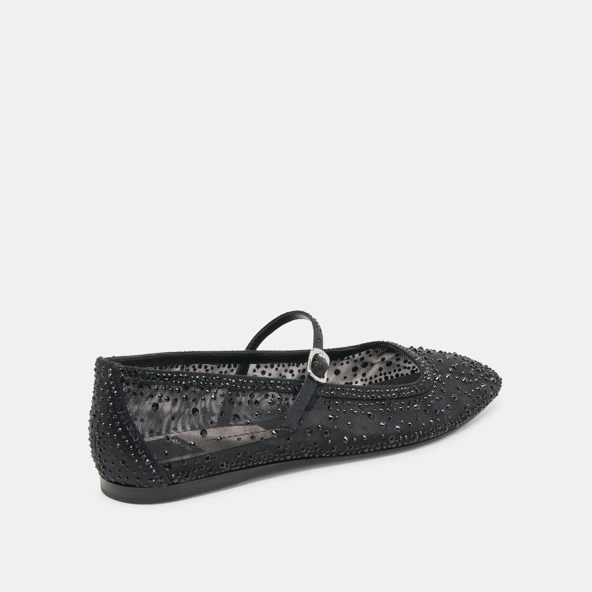REYES CRYSTAL BALLET FLATS BLACK MESH sold by Dolce Vita product image thumbnail 3