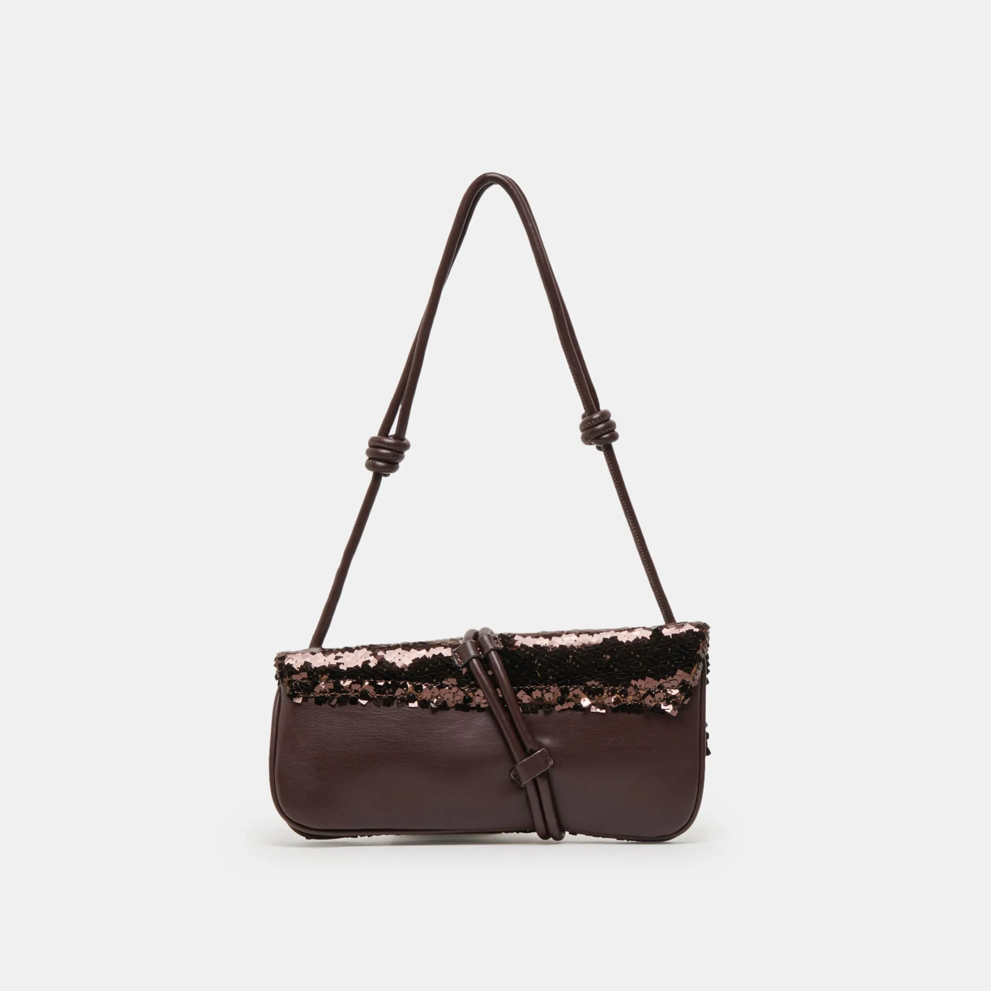 ALICE SHOULDER BAG BROWN SEQUIN STELLA sold by Dolce Vita product image thumbnail 3
