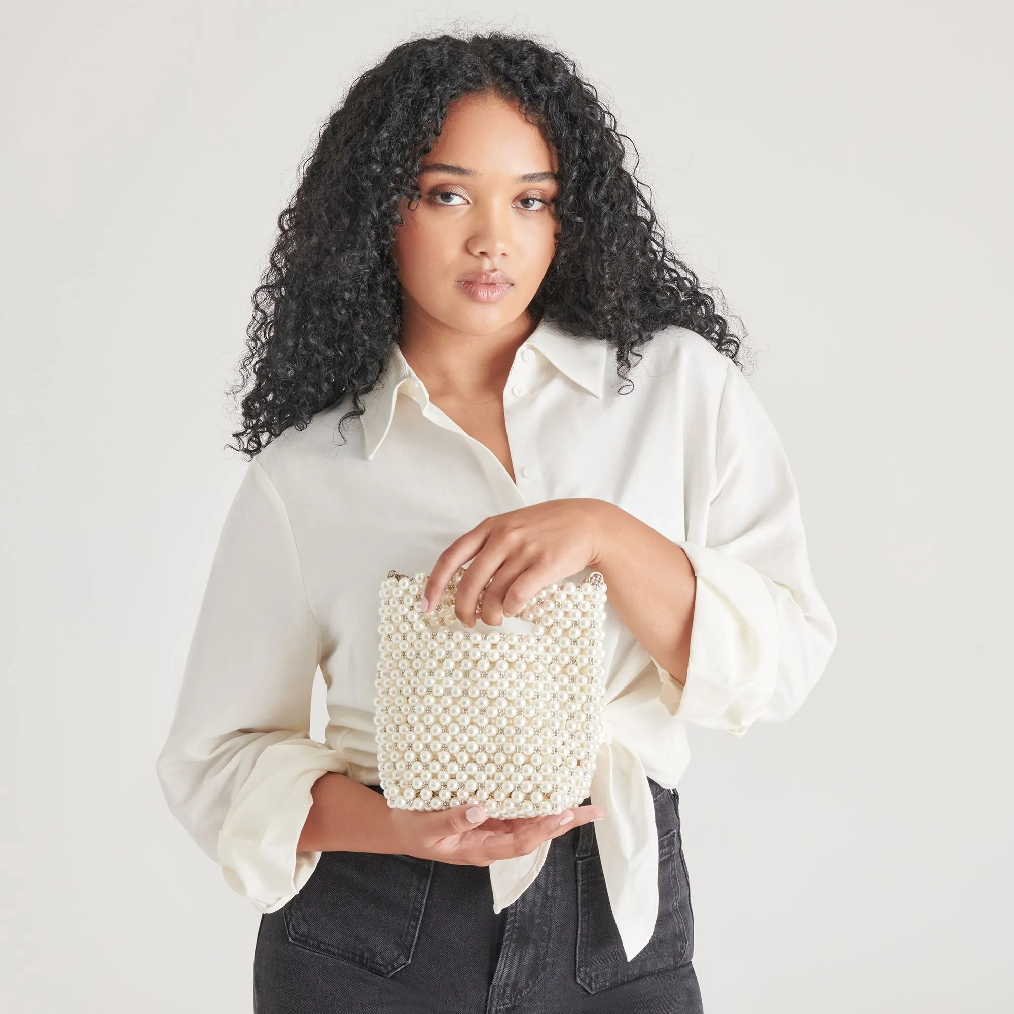 LISBET HANDBAG PEARL sold by Dolce Vita product image thumbnail 2