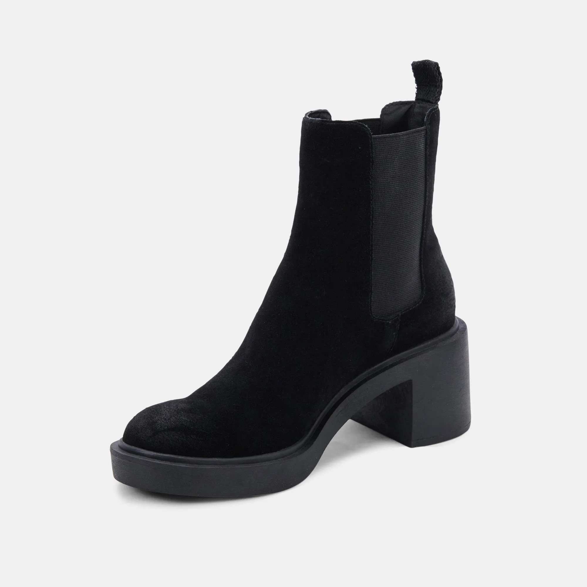 GUNNER BOOTIES BLACK SUEDE - re:vita sold by Dolce Vita product image thumbnail 5