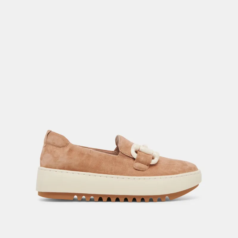 ANDRES SNEAKERS TOFFEE SUEDE sold by Dolce Vita
